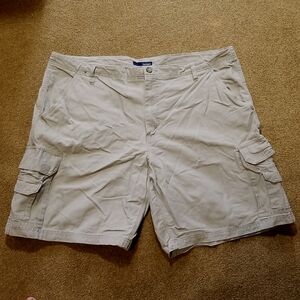 Cotton cargo shorts